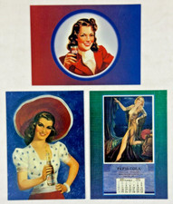 PEPSI COLA 2 (Dart 1995) Complete FOIL GLAMOUR GIRLS Chase Card Set GG1-GG3 picture