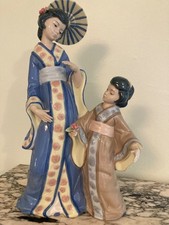 Nadal Porcelain Large Japanese double figurines  picture