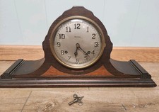 Vintage Antique Waterbury Wind Up Camelback Mantle Desk Clock picture