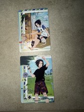 KAYOU Naruto  Sasuke Uchiha NRSA01-PU-005L4 / NRSA01-PU-001L4 Trading Card picture