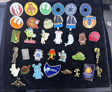 Rare exclusive Disney pin lot cast hidden Mickey 35 lot  AUTHENTIC picture