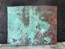 COPPER SHEET  With Great Patina / Vintage picture