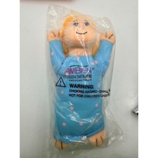 Ambien Plush Doll Pharma Promo OS Blue New Sealed Sleep Aid Advertising picture