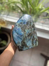 Beautiful Large Natural Polished Labradorite Freeform With Flash - 3kg picture