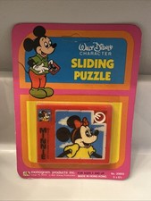 NEW SEALED VINTAGE 1970'S MINNIE MOUSE SLIDING TILE PUZZLE WALT DISNEY picture