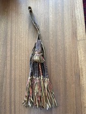 Saharan Vintage Leather Woven Tassel Decoration picture