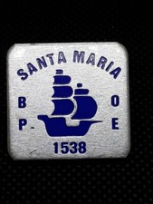 Vtg BPOE Santa Maria Ship Elks Lodge 1538 Santa Maria, CA picture