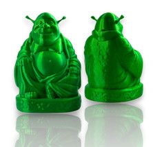 Shrek Buddha Figurine Statue 3D Printed 5INCH Green picture