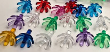 Lot 300 Vintage Plastic Flower Pegs for Ceramic Christmas Tree Large picture