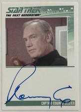 2013 RITTENHOUSE STAR TREK NEXT GENERATION RONNY COX EDWARD JELLICO AUTO picture