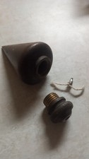 ✨Vintage Brass & Steel Turnip Plumb Bob  picture