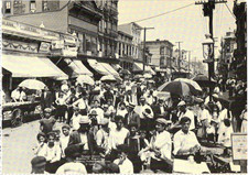 Belmont Avenue Market Brownsville 1910 Brooklyn New York picture