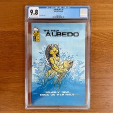 Albedo Vol 2 #1 CGC 9.8 1991 Antarctic Press Steve Gallacci New Albedo Series picture
