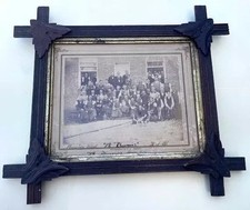 1879 University of Michigan Pharmacy School JA Jenney Photo Black Forest Frame picture
