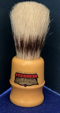Vintage Simpson Special Shaving Brush Pure Bristle Butterscotch Catalin Handle picture