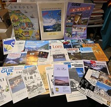 Vintage Scandinavian Travel Brochures, Hotels, Guides, LOT Norway Denmark Sweden picture