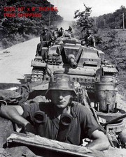 WW2 8x10 Photo Convoy of StuG III assault guns in the Caucasus O3275 picture