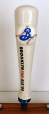 ‘55 Brooklyn Pennant Ale Ceramic Pub Beer Tap Handle Bat-Shaped 13
