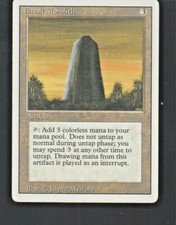 Basalt Monolith  1994 Magic The Gathering Revised Edition #235  picture