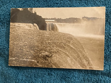RPPC Niagara Falls NY Pesha Photo Posted 1910 to: Hans Wagner Oggersheim Germany picture