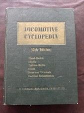 RARE VINTAGE Locomotive Cyclopedia 15th Edition Hardcover Book Trains Diesel picture