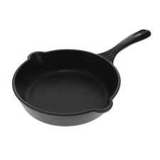8 Inch Cast Iron Skillet Small Pre-Seasoned Stovetop Oven Frying Pan Cook Gift picture