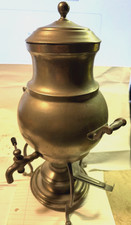 Vintage Bongusto Italy Samovar Urn Warming Drink Dispenser + Coffee Percolator picture