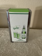 Sprite Coca-Cola Metal Napkin Dispenser Retro Soda Advertising Collectible picture