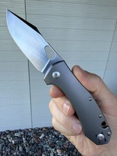 Giant Mouse Titanium Atelier Elmax Folding Knife - Excellent Condition picture