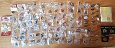 Large Gold Lapel Lot 104 - McDonalds, Toy Story, TY Teenie Beanie Babies, Nascar picture