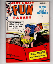 Army & Navy Fun Parade #92, 1959 HARVEY DIGEST COMIC RARE VF or better picture