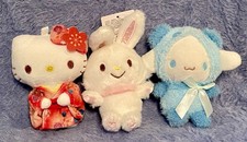 Set of 3 Sanrio Hello Kitty & Friends 5-6” Plush Characters New picture