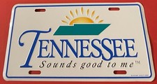 Tennessee Sounds Good To Me Booster License Plate picture