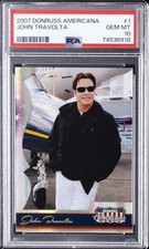 2007 DONRUSS AMERICANA #1 JOHN TRAVOLTA PSA 10 picture