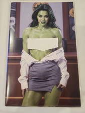 Keys Comics Pinup Gallery SHE-HULK Topless Cosplay Virgin picture