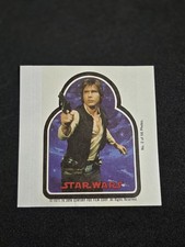 1977-78 Topps STAR WARS Sugar-Free Gum Wrapper Pin-Up Han Solo #2 picture