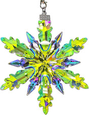 Annual Edition Ornament 2026, Crystal Glass Snowflake Christmas Ornaments picture