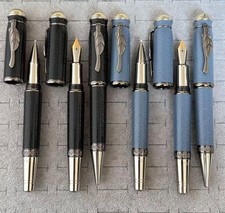Montblanc Great Characters Brothers Grimm Fountain Pen Feather Clip picture