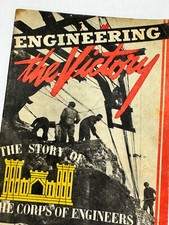 WW2 Engineering the victory the story of  Corp 1944 booklet US Army 1st Edition picture
