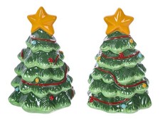 Christmas Tree Salt and Pepper Shakers 2.75