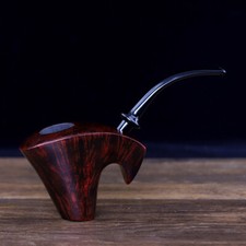 Handcrafted Briar Freehand Tobacco Pipe Estate Pipe Antique Pipe For Collectors picture