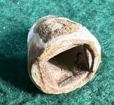 Dug Carved Civil War Lead Bullet Nipple Protector Recovered Staunton, Va picture