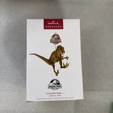 2025 Hallmark Keepsake Ornament Jurassic Park CLEVER GIRL NEW picture