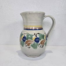 Vintage Gorky Gonzalez Mexican Majolica Pottery Pitcher Signed GTO MEX 8