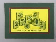 1930s KELLOGG's CEREAL Advertising Recipes Booklet Vintage  Cook Book picture