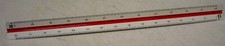 Vintage Alvin Triangular Drafting Graphic Ruler,  Germany, 744PM picture