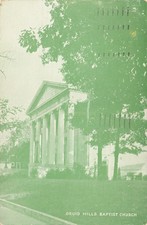 GA~GEORGIA~ATLANTA~DRUID HILLS BAPTIST CHURCH~BIRTHDAY GREETINGS~PM 1954 picture
