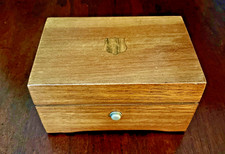 Vintage Thorens Swiss Walnut Music Box Key Wind La Traviata Tales Vienna picture