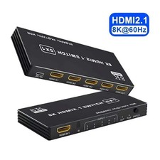 8K 60Hz HDMI 2.1 Switch Splitter 3 4 5 Port 3x1 4x1 5x1 HDMI Switcher Video Conv picture