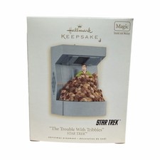 2008 Hallmark Star Trek The Trouble With Tribbles Ornament - Captain Kirk picture